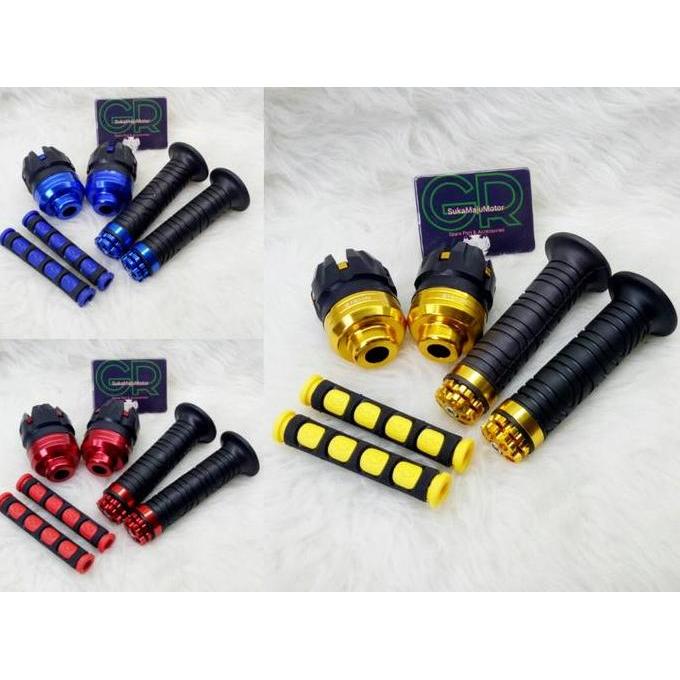 DV188 >> handgrip kitaco Ring jalu as roda buah naga karet handle rem paket uni