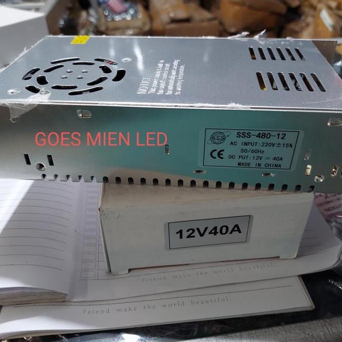 Diskon Power Supply 12 V 40 Ampere
