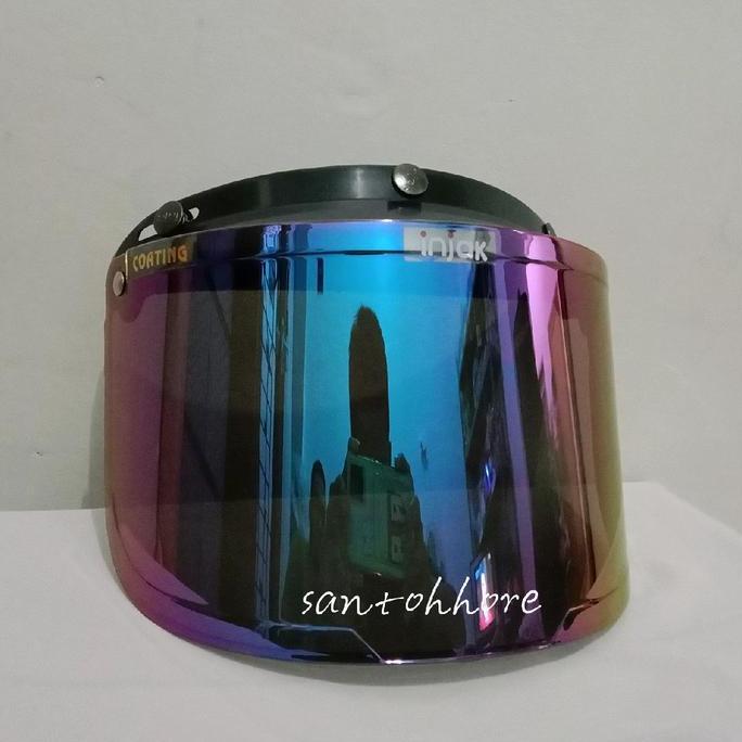 DI164 - Kaca Helm bogo retno datar INJAK buat helm bogo classic clasic jpn acn jp cargloss iridium w