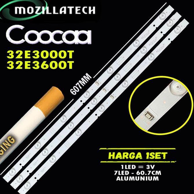 DI163 - BACKLIGHT TV LED COOCAA 32E3000T 32E3600T 32E3000 32E3600 Lcd