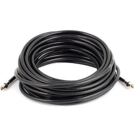 DF365 - Kabel Antena TV Digital 15m Falcom RG6 Braid 98% Berkualitas Tinggi