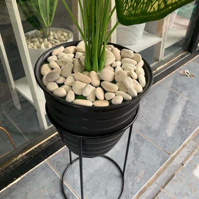 Dekorasi Tanaman Hias Besar Bunga Plastik Artificial Daun Monstera Keladi Aglonema