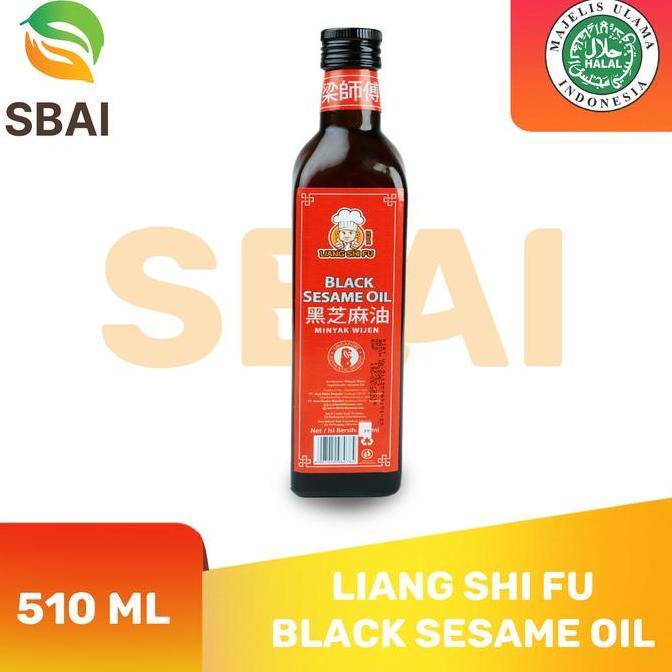 Liang Shi Fu Black Sesame Oil / Minyak Wijen 510Ml Produk Malaysia