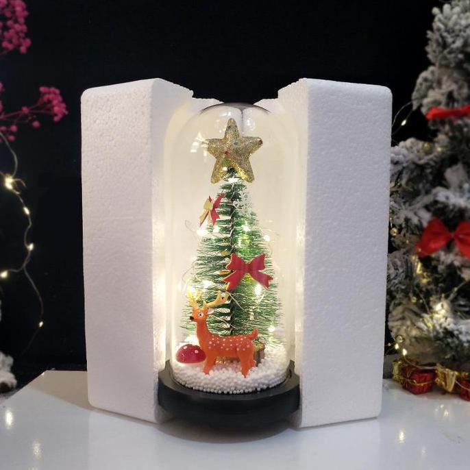 Lampu Led Natal Dekorasi Beauty And The Beast Rose Beauty Hampers Natal Pajangan Kado Hadiah Couple 