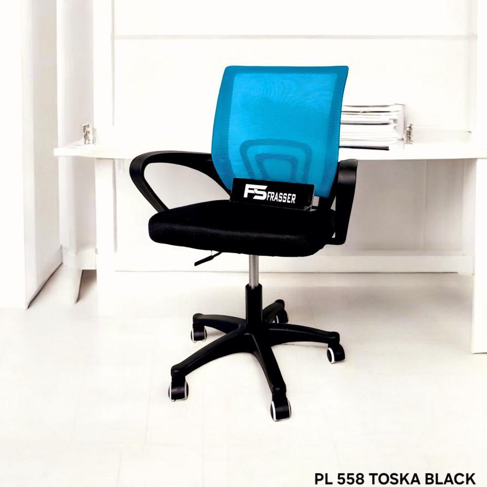 Kursi Kantor Direktur Kursi Kerja Kursi Gaming Kursi Cafe Kursi Kantor Putih Ergonomis KRSKT 04