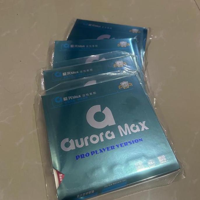 NEW Karet bet pingpong 729 Aurora max pro sponge maximum Original 100 %