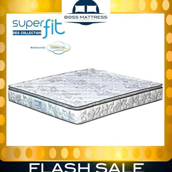 COMFORTA SUPERFIT SpringBed SUPER SILVER ( Hanya KASUR ) 160x200
