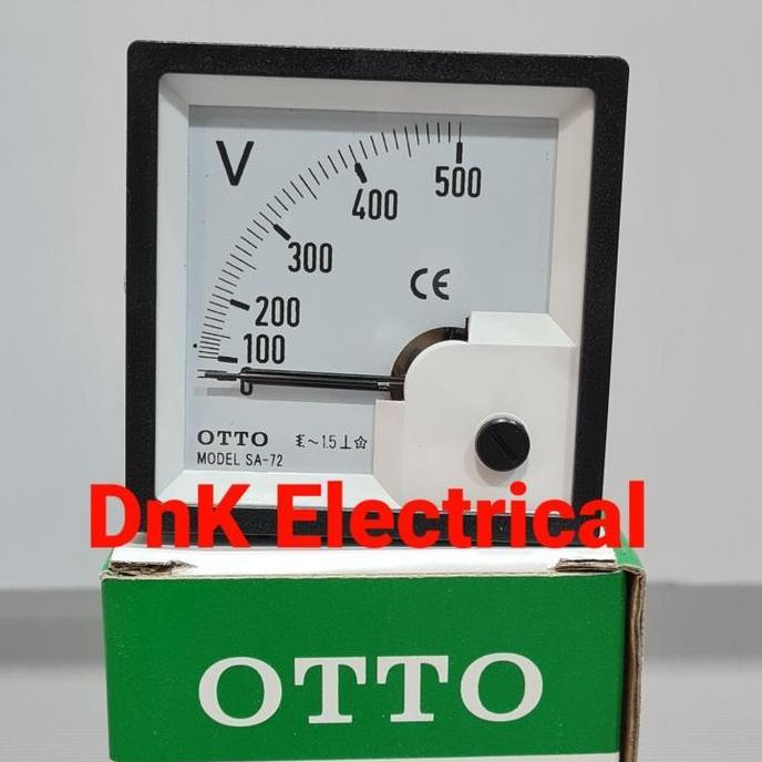 Spesial Volt Meter Ac/Voltmeter Ac/Panel Meter 72X72 Merk Otto Sa-72
