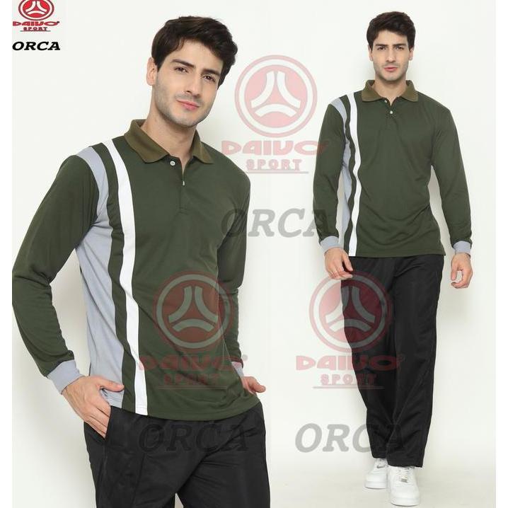 DV223 - 1 set setelan olahraga pria wanita/setelan olahraga kerah tangan panjang/setelan olahraga Ba