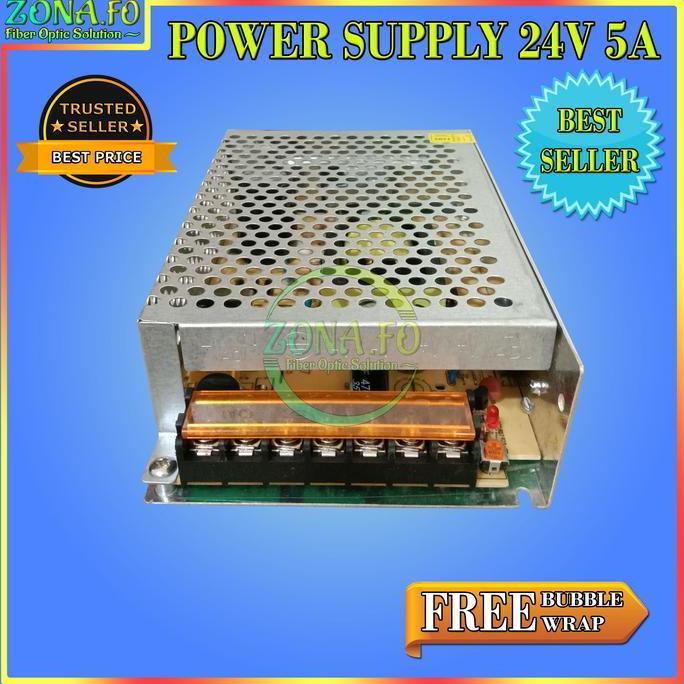 Diskon Power Supply 24V 5A Psu 24V 5A Switching Power Supply Jaring 24V 5A