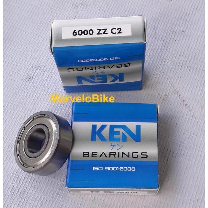 Promo Bearing Sepeda 6000 ZZ KEN Bearing Hub Sepeda COD
