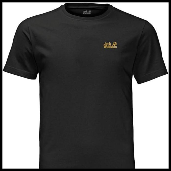 Terbaru Kaos Outdoor Jack Wolfskin Men'S Organic Cotton Essential Tee Original