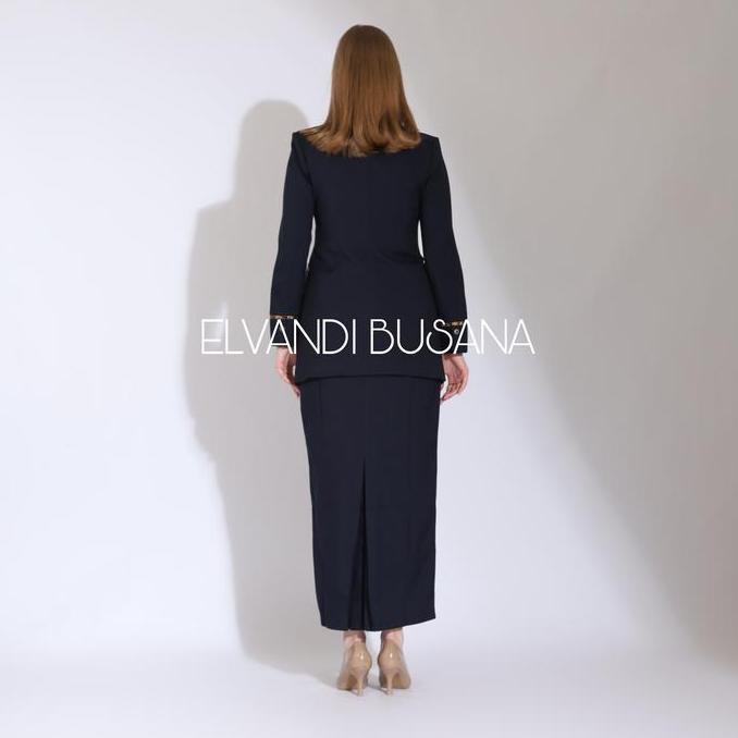 Setelan Jas Wanita / Seragam Kerja Blazer Wanita / Seragam Guru / Setelan Baju Guru Wanita - 7011 Bi