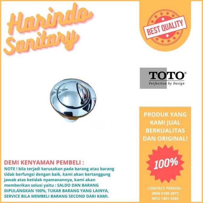 Promo tombol flush closet TOTO T260 actuator button single flush COD