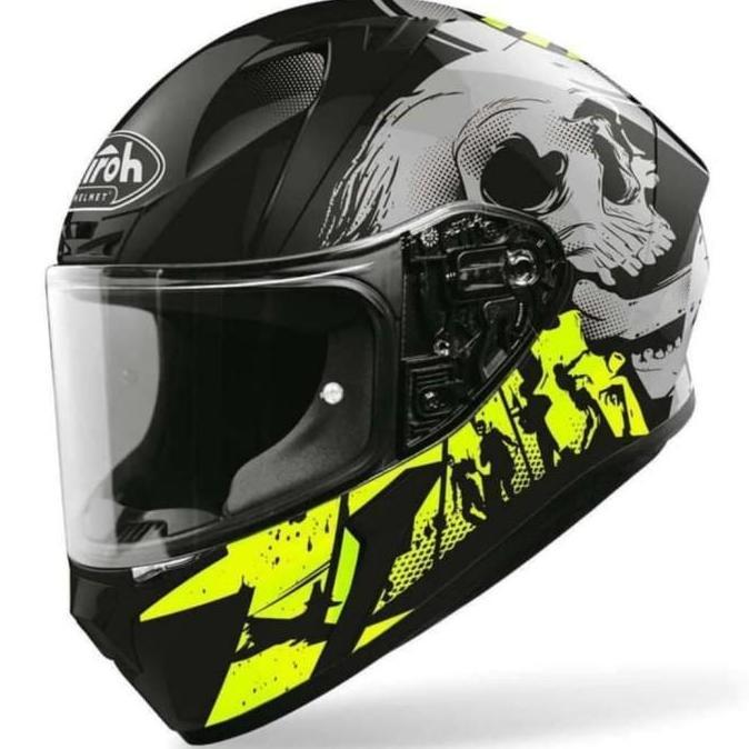 Airoh Valor Akuna Yellow Gloss Full Face