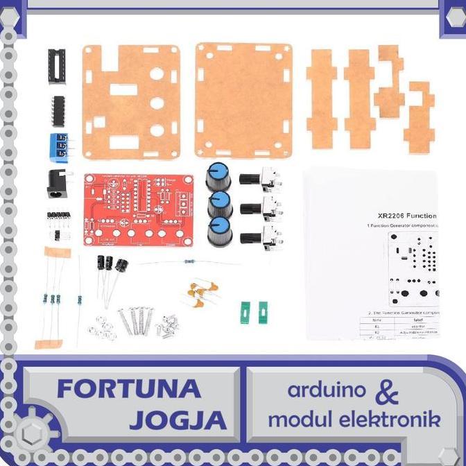 Kit XR2206 Function Generator DIY Sinyal Generator 1Hz - 1MHz