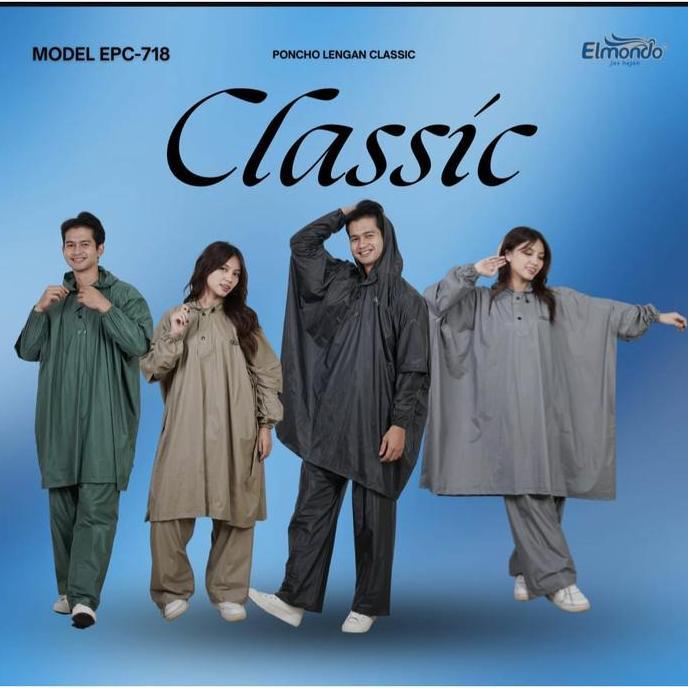 Elmondo Jas Hujan Setelan - Elmondo-718 Classic