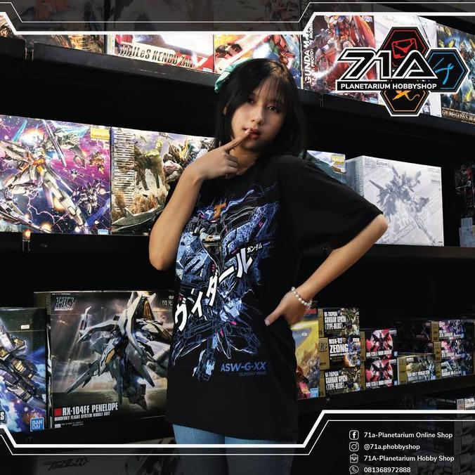 T-Shirt / Kaos Gundam Vidar Scribble