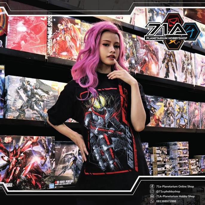 T-Shirt / Kaos Kamen Rider Faiz Scribble