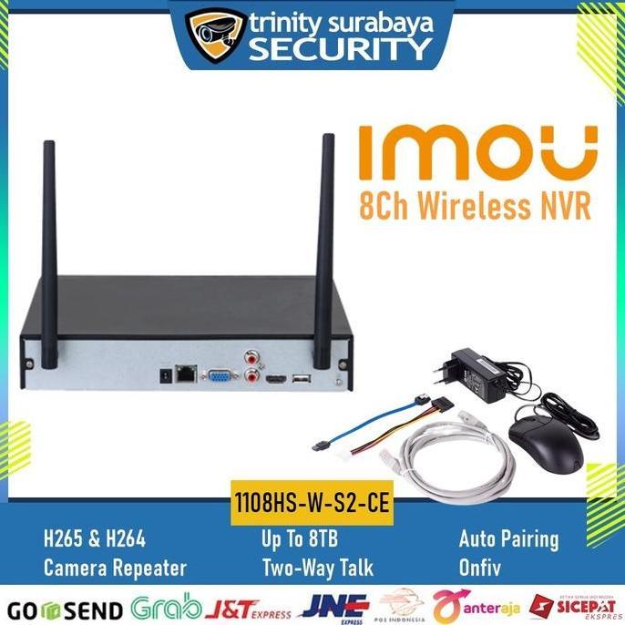 NVR Wireless 8 channel IMOU