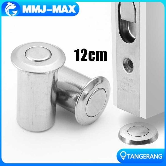 YOUEI Lubang Grendel Tanam / Lubang Slot Pintu Bawah / Lubang Grendel Tanam Stainless