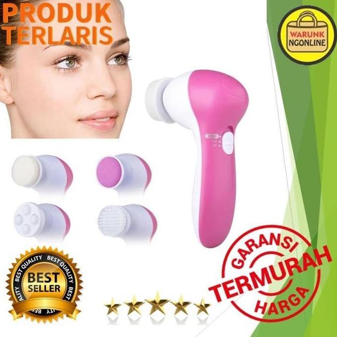 RURI Alat Pembersih WAJAH / MUKA Elektrik Lumispa Facial Care 5 in 1