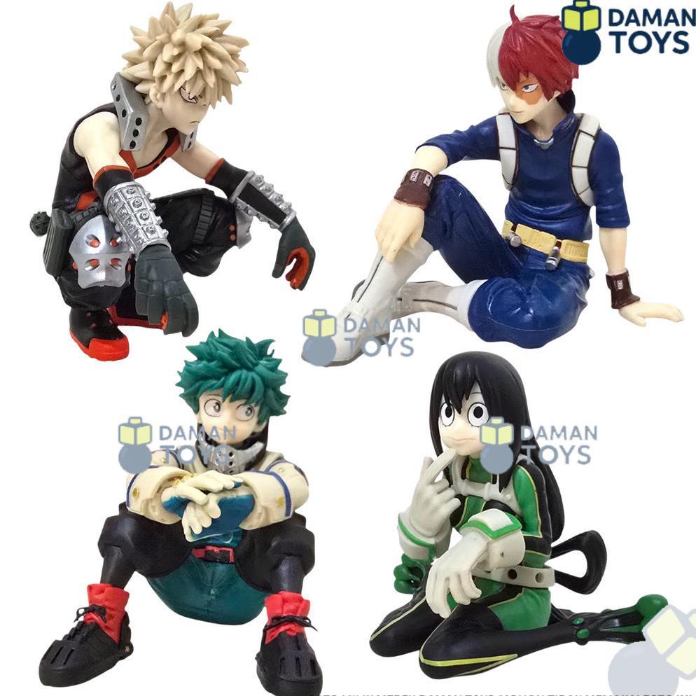 Figure My Hero Academia Izuku Midoriya Deku Bakugo Todoroki Tsuyu Asui Break Time Collection