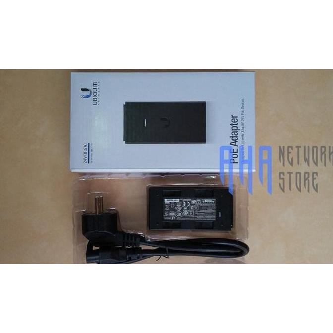 UBNT ADAPTOR POE 24V 0.5A UBNT ADAPTOR 24V 0.5A POE MURAH CUCI GUDANG