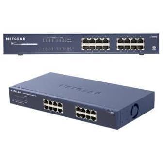 Netgear JGS516 Switch 16-Port 10/100/1000 Mbps Gigabit Ethernet