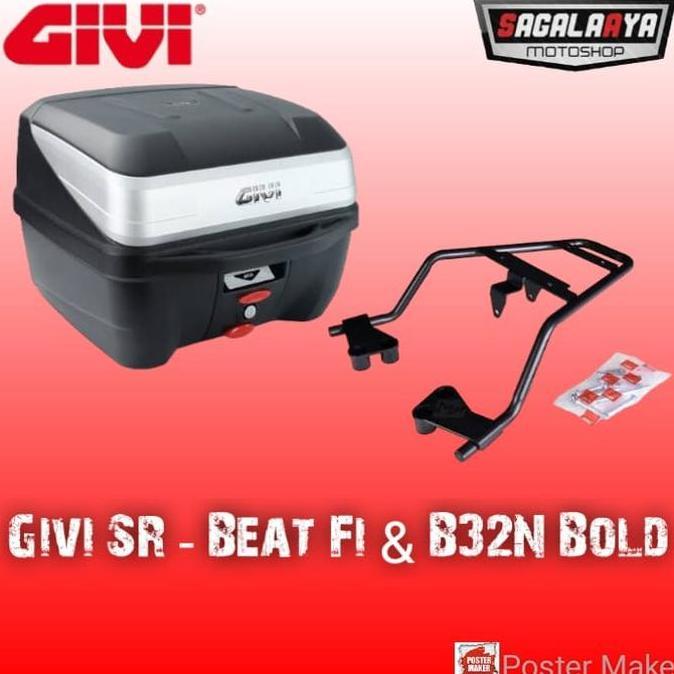 Paket Givi Bracket Sr Beat Box Givi B32N Bold Terbaru