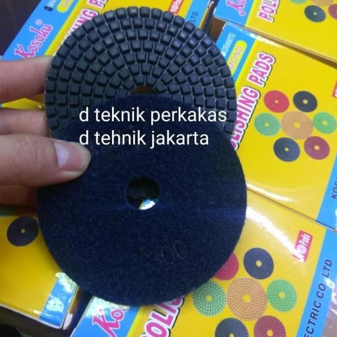 diamond pad kosoku #300 - pad poles marmer - pad poles granite