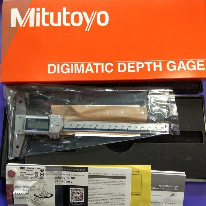 Caliper depth gage digital 0-150 mm original Japan Mitutoyo new HAP