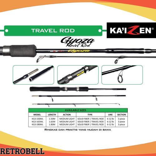 Terlaris Rod Spinning Kaizen Gyoza Travel Rod