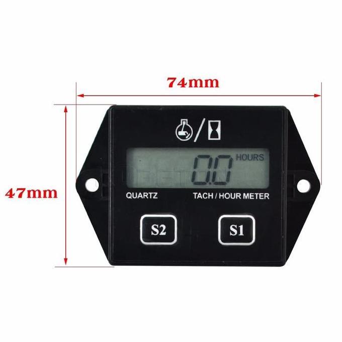 Tachometer Hourmeter Sepeda Motor