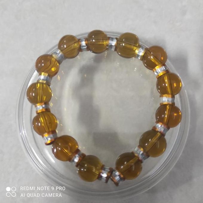 Gelang batu akik orange kecil