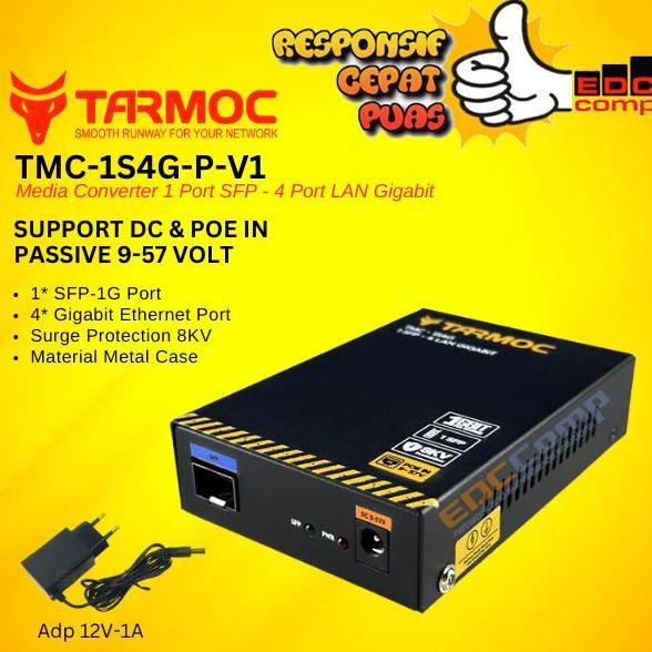 Switch 4 Port Gigabit POE + 1 SFP Uplink | Switch Hub 4 Port Unmanaged