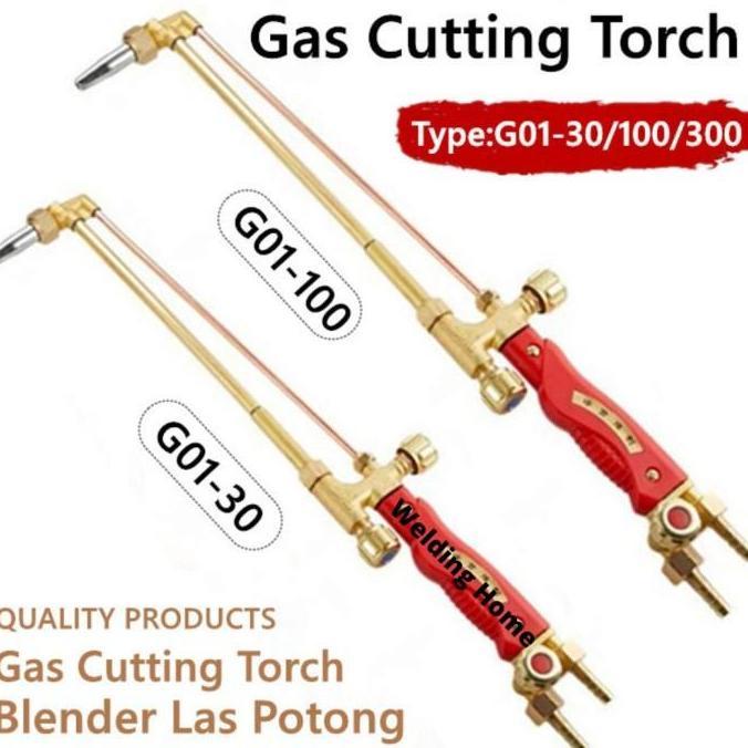 G01-30 G01-100 G01-300 Stang Las Blender Potong Gas Cutting Torch Oxy