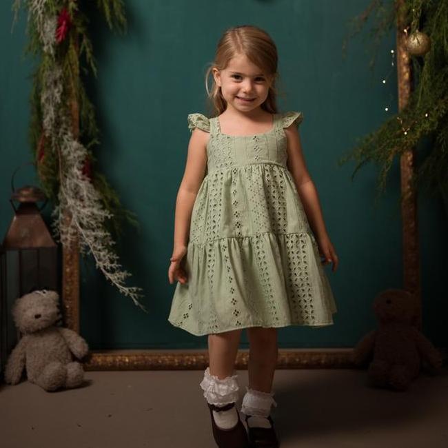 Butternut Haer Dress Dress Natal Anak Perempuan Dress Anak Perempuan Dress Pesta Anak Perempuan Chri