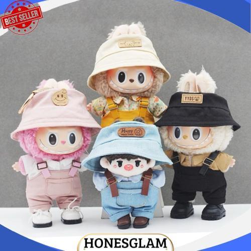 Baru Ready  Baju Pakaian Labubu V1 V2 Branded Chanel Lv Lucu Kacamata Tas Boneka