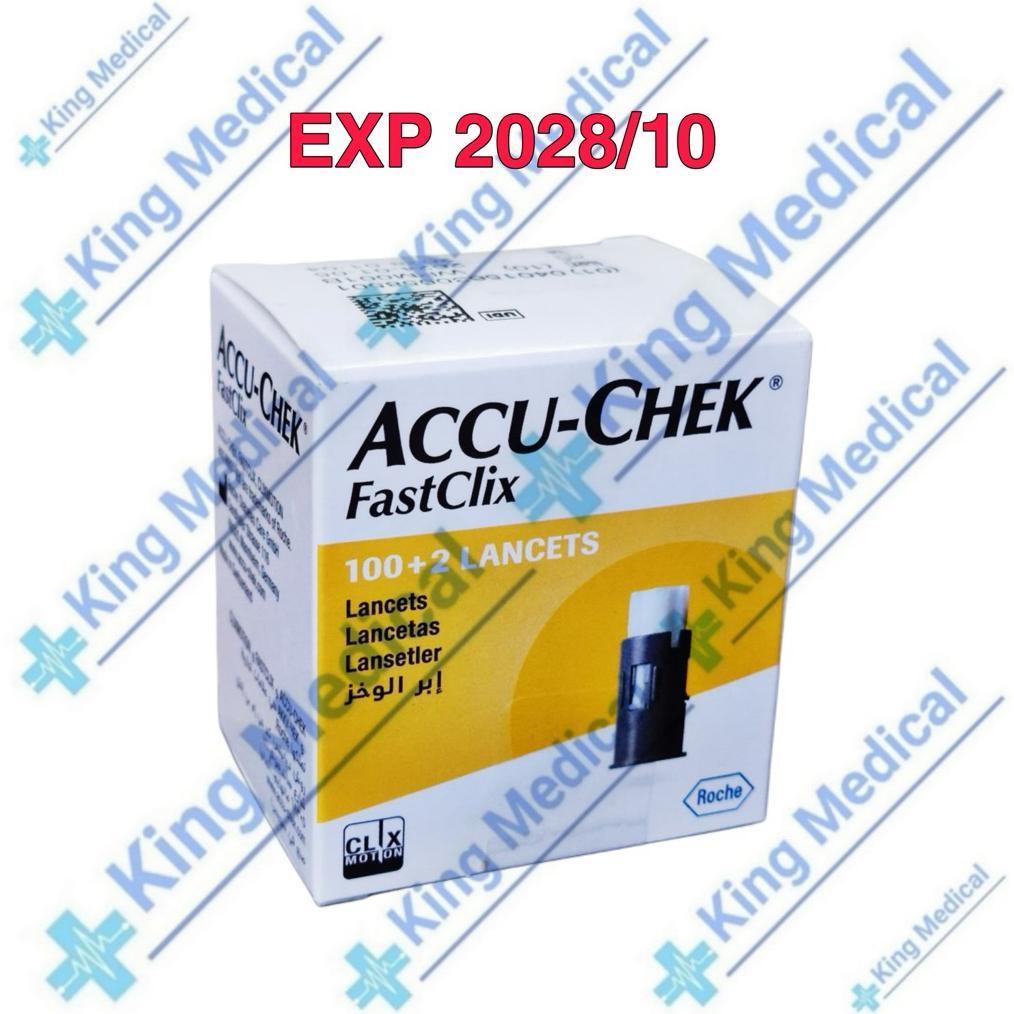 Accu Chek FastClix isi 102 untuk Accu Chek Guide