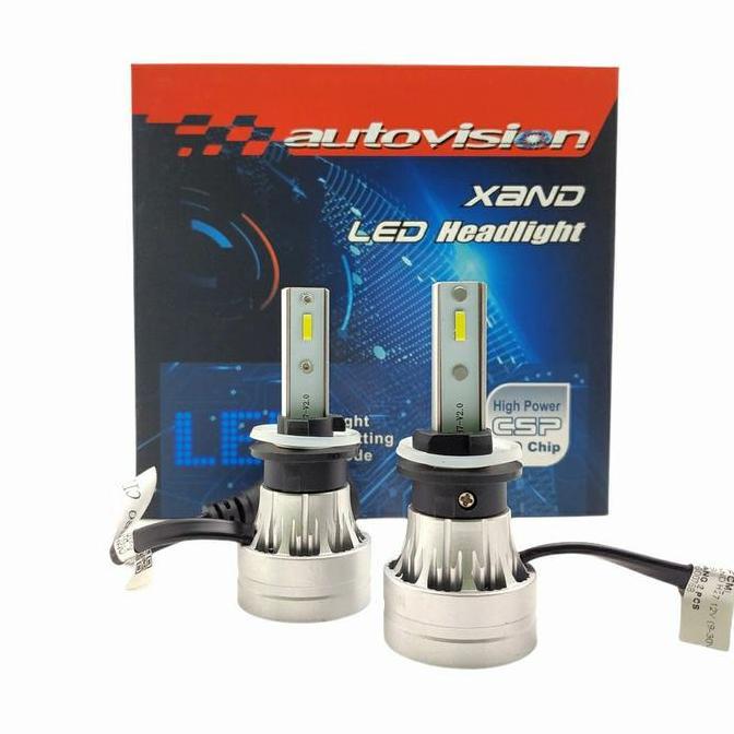 Lampu LED Autovision Xand H27 27 Watt 6500K Bohlam LED H27 Mobil