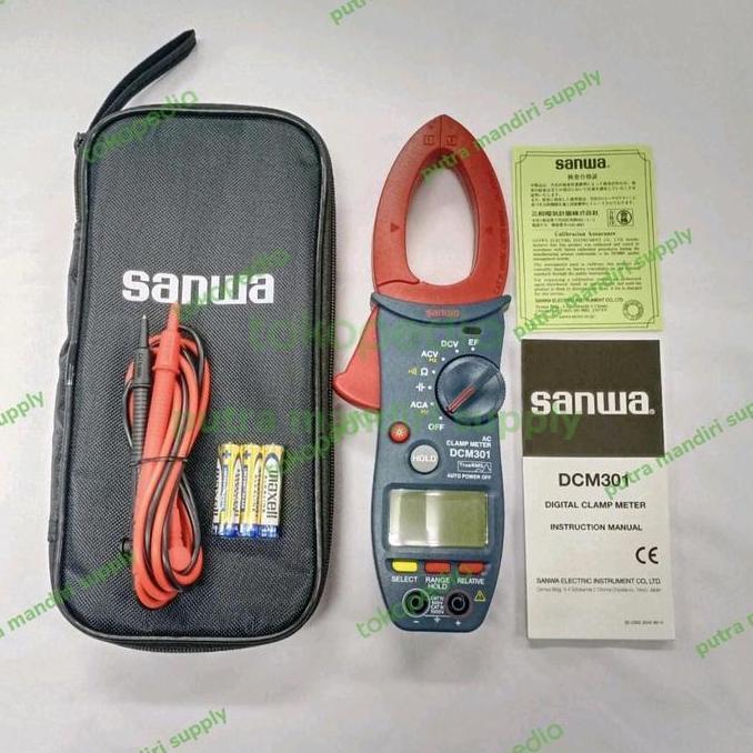 Clamb meter Tang Ampere 1000 A SANWA DCM 301