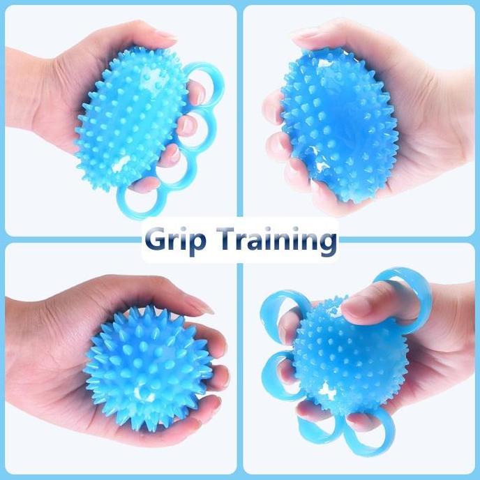 Goblike_store - Bola Terapi Tangan Stroke Berduri - Rehabilitasi Jari & Terapi Tangan