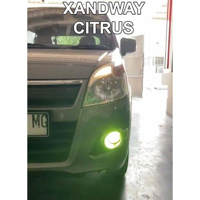 Lampu LED Mobil H11 H16 Kuning Autovision Xandway Foglamp Kabut 2800K - Citrus