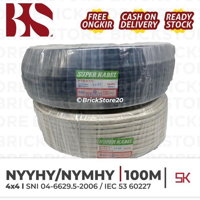 Kabel Nyyhy Super 4X4 Serabut 4 X 4 100M 100 Meter
