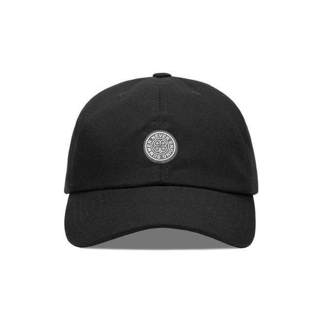NRDN Clothing Hat Topi CIRCLE BLACK DAD CAP