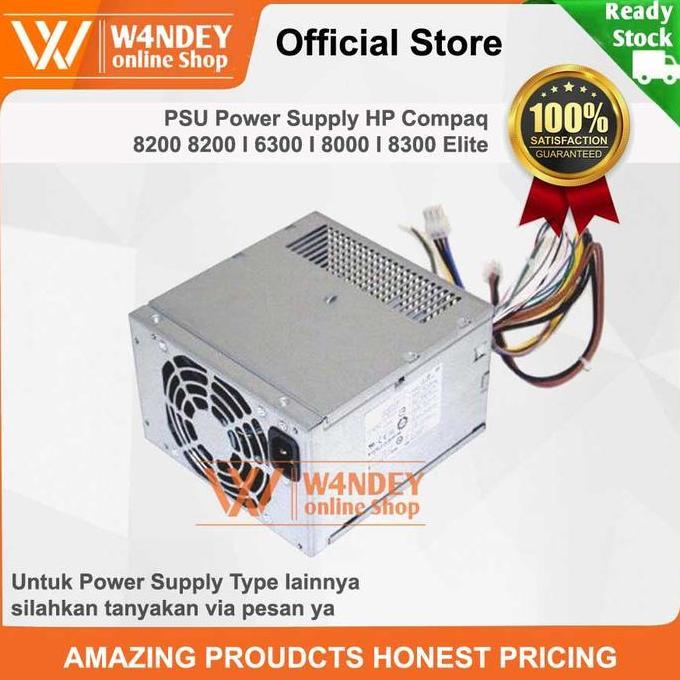 Psu Power Supply Hp Compaq 8200 8200 I 6300 I 8000 I 8300 Elite