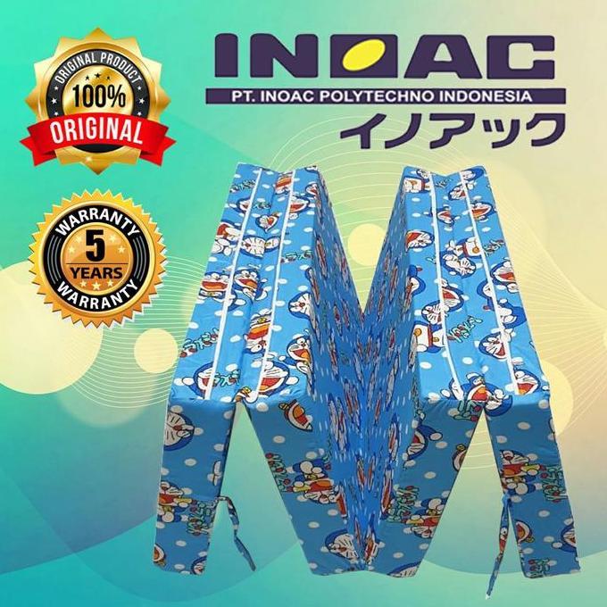 NEW KASUR BUSA LIPAT 4 INOAC 120 X 200 X 10 CM ORI