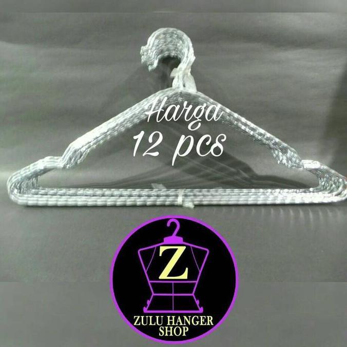 Hanger Gantungan Besi Stainless Ulir 12 Pcs