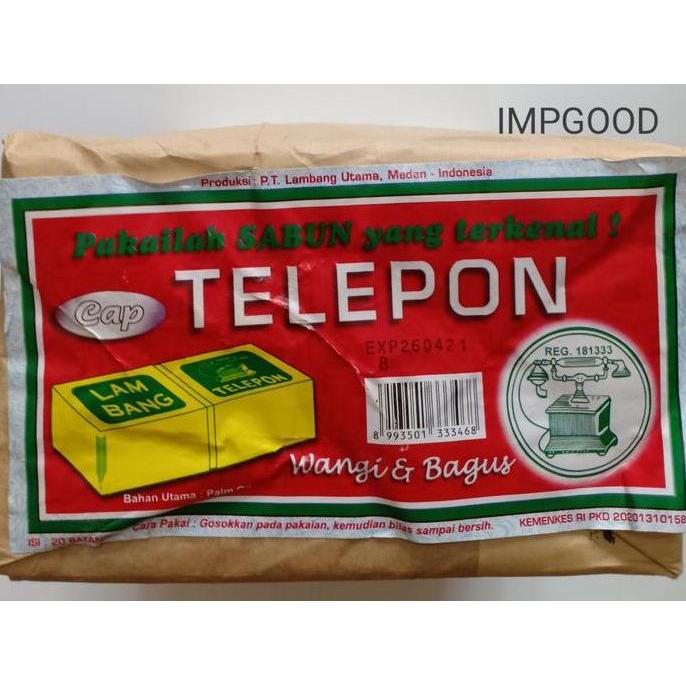 Sabun Telepon Batangan Isi 20